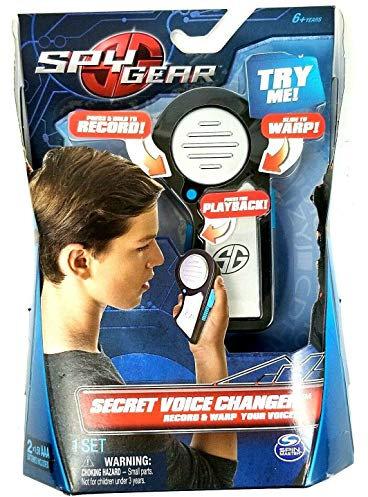 Spy Gear Secret Voice Changer Record and warp Your Voice