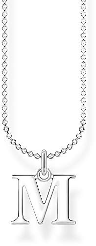 THOMAS SABO Halskette Buchstabe M 925 Sterling Silber KE2022-001-21