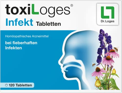 toxiLoges® Infekt - 120 Tabletten - Homöopathisches Arzneimittel für alle Phasen der Erkältung