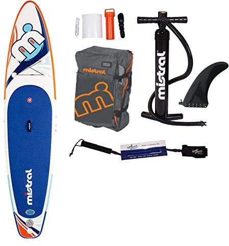 Mistral Tango 11'5, DSFL (Double Skin Fusion Layer Technology®), Standup Paddel Board, SUP aufblasbar inkl. SUPwave.de Coil-Leash Stand up Paddle Board iSUP