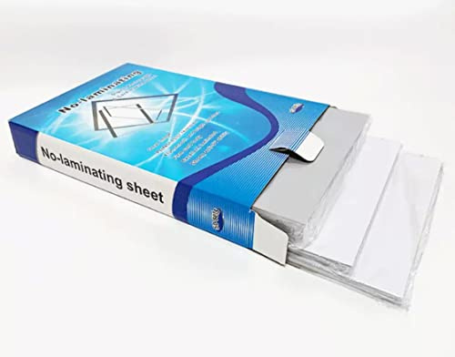TukanPaper WE PRINT YOUR DREAMS 50 Sets A4-Größe, PVC-ID-Kartenbögen für Tintenstrahldrucker, nicht laminierte Materialien