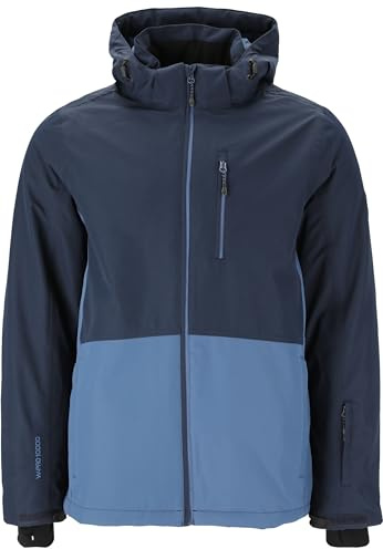 WHISTLER Herren Skijacke 'Drizzle' mit 10.000 mm Wassersäule Robuste Skijacke mit wasserabweisender Membran