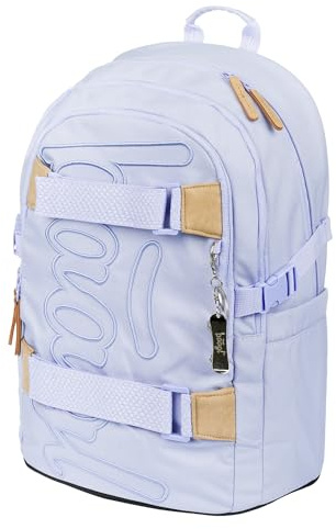 Baagl Schulrucksack für Jungen Mädchen Teenager - Skateboard Rucksack - Kinderrucksack mit Laptopfach und Brustgurt für Schule, Weiterführendeschule, Mittelschule