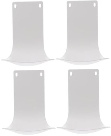 ORFOFE 4piezas Bandeja De Goteo De Plástico para Jabón Montaje Pared Recolector De para Lavabo y Cocina Diseño Elegante y para Mantener El Área Limpia