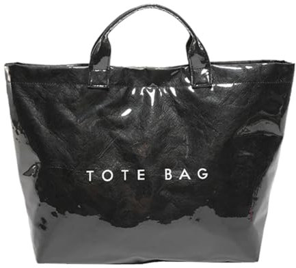 TIAASTAP Tote Bag Damen Groß PVC Handtasche Shopper Tasche Groß Handbags Henkeltaschen Schultertasche Damen Gross Beuteltasche Tragetasche Shopper Bag Arbeitstasche
