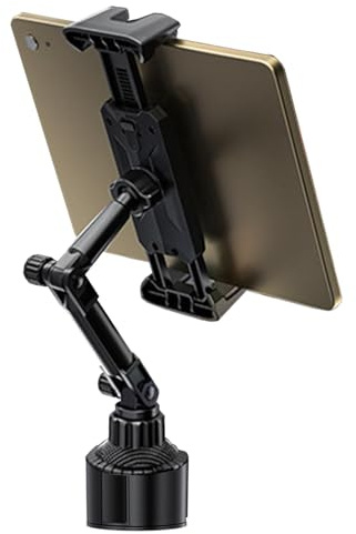 Portavasos para teléfono, portavasos para teléfono para automóvil | Portavasos estable,Soporte para teléfono, agarre seguro antigolpes para teléfonos móviles, tabletas, dispositivos de navegación