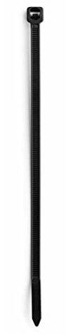 INDEX Collier de serrage - Nylon noir 8,8 x 1220 - Boite de 50 - Collier de serrage