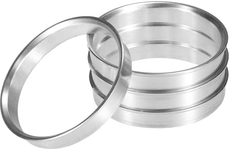 GFDSGRE Bague De Centrage Jante 4 pièces 60.1mm 63.1mm 65.1mm à OD 56.1mm 56.6mm 54.1mm 60.1mm ID Anneaux centraux de moyeu de Voiture entretoise Centrale d'alésage de Roue(63.1-60.1mm)