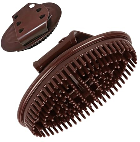 2 piezas Meridian Brush, cepillo de masaje meridiano, Peine de Masaje Ergonómico, Massage Comb, para Espalda Piernas Brazos Muslo Hombro, 14.5x9x3.8cm