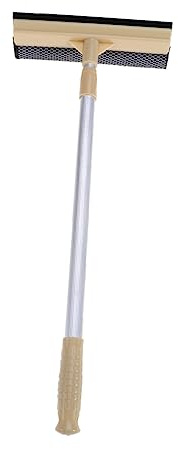 VALICLUD Telescopic Window Cleaner Extendable Squeegee for Window Cleaning Aluminum Pole Lengthens Reach and Glass Surfaces