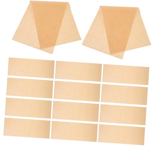BESTonZON Papier Sulfurisé Couleur Bois Original 150 Feuilles de Papier Sulfurisé pour Congélateur Et Sécheuse Feuilles de pour La Cuisson Au Four