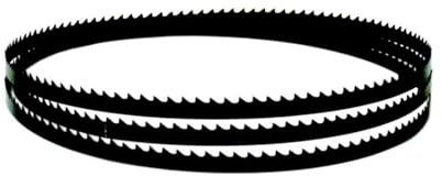 sierra de cinta, Hojas de sierra de cinta de 2215x6,35x0,35 mm 4 hojas de sierra de cinta TPI SK5 for cortar madera, PVC y aluminio fino