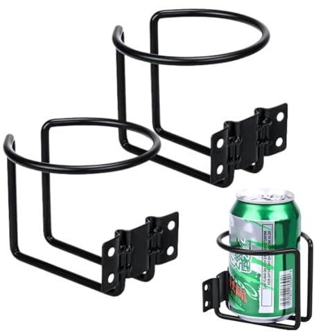 Porta bicchieri ad anello per barca, portabicchieri ad anello | Supporto portabicchieri per barca | I portabicchieri da parete si installano su pareti e binari, anello portabicchieri per uso ma