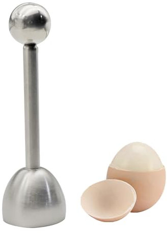 Egg Topper for Boiled Eggs, Hard Boiled Egg Peeler, Stainless Steel Egg Cracker Tool Boiled Egg Cutter Shell Cracker Separator Remover Opener Soft Hard, Kitchen Gadgets