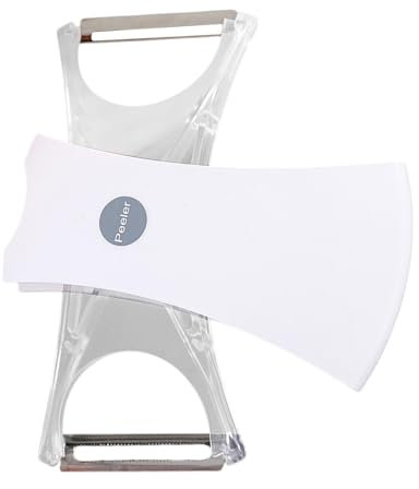 Hogvinnatil Pelapatate frutta, pelapatate per verdure | doppio sbucciatore in acciaio inox | Albero girevole, manico non antiscivolo, utensili da cucina per patate