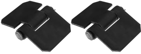 VILLFUL 2 Pièces Charnières de Porte à Soudage Heavy Duty avec Détachable pour Remorque et Grands Rvs Accessoire Métallique pour et Clôtures