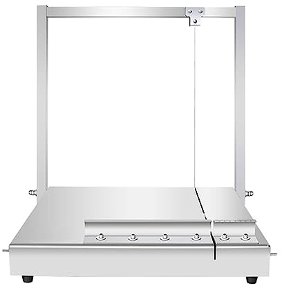 Stainless Steel Manual Cheese Slicer with Wire - Durable Butter Cutting Board Machine for Effortless Cheese & Butter Slicing, Silver Kitchen Cutter
