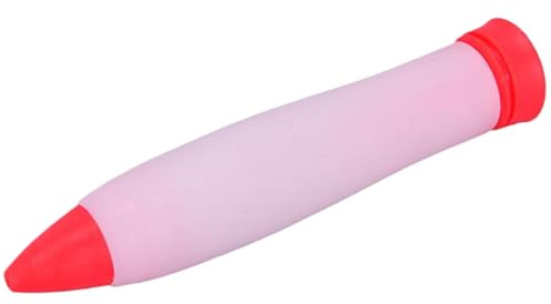 Penna per glassa per cioccolato, penna per scrivere torte in silicone da 5 pollici, cioccolato riutilizzabile lavabile e sicuro per gli alimenti, strumenti multiuso per decorare torte per biscotti, p