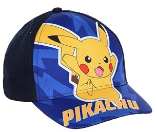 Pokémon Gorro para Niños, Gorra de Beisbol Pikachu, Gorra de Verano Infantil