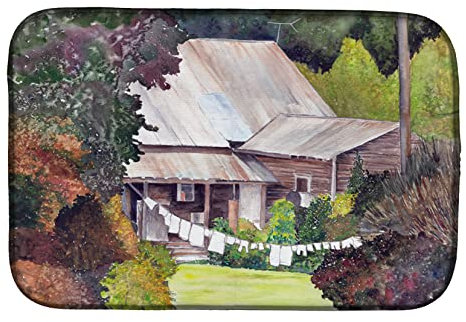 Caroline's Treasures 8741DDM - Esterilla de secado Bayeta Escurreplatos (14 x 21, multicolor)