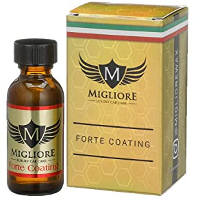 Migliore Forte Coating: 9H High Strength Premium Graphene Coating │5+ Years of Protection │ Apply After Car Wash Clay Bar Buffer Polisher │ Auto Marine Boat Motorcycle