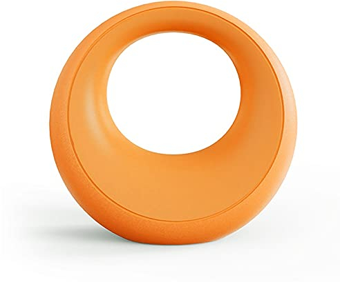 Cfty Kettlebell Fitnessgeräte 4kg 8kg 12kg Krafttraining Männer und Frauen Haushalt Silikon-Dummköpfe (Orange, Grau, Cyan)(8kg)