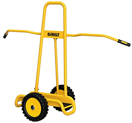 Dewalt Panel Cart, 1,200-Pound Weight Capacity, up to 7.25-Inches Width Capacity, 12-Inch No-Flat Wheels, Move Sheetrock, Plywood, OSB, Doors and More (DXWT-PS202)