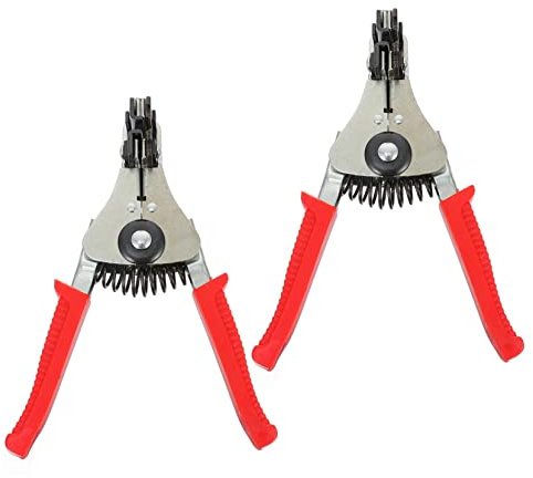 VILLFUL 2stücke Kohlenstoffstahl Drahtschneider Multifunktions-drahtzange Abisolierzange Kabelzange Drahtgreifer Handwerkzeug Für Elektriker Reparatur Werkzeug