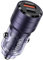 USB C Car Charger, Pluggify 95W Dual Port Fast Car Charger 65W PPS PD Type C Super Fast Charging 30W QC Cigarette Lighter Adapter for iPhone 15/14/13/12 Pro Max, Galaxy S23-21, iPad, MacBook-Purple