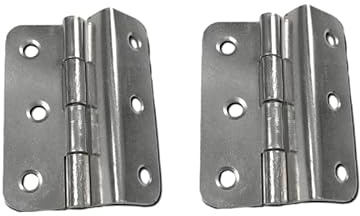 Bisagras de ventana Bisagra de descarga Piezas de tres pliegues Accesorios de hardware de muebles Bisagras de puerta de gabinete 5,1 x 7,5 cm