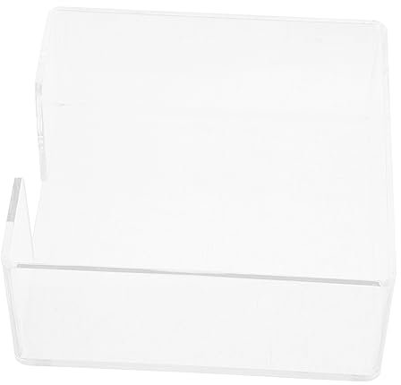 SOIMISS Quadratische Serviettenbox Aus Acryl Multifunktionale Taschentuchbox Tischdekorationsbehälter Für Küche Schlafzimmer Wohnzimmer Restaurantzubehör