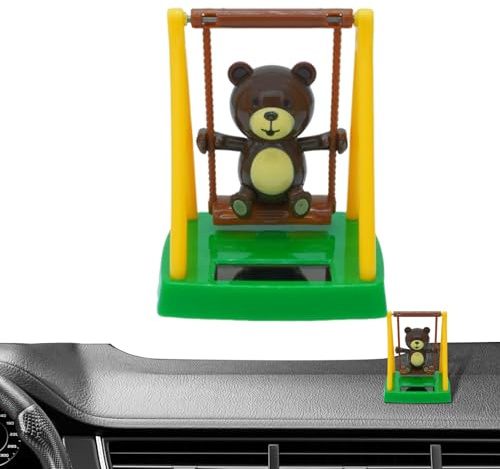 syayw Swinging Solar Dancer Toy - Armaturenbrettwehel Für Das Autobüro | Solar Powered Bobble Toy | Lustige Ornament Für Schreibtisch Und Fenster Display Sonneneinstrahlung Bewegung Tagesfreude