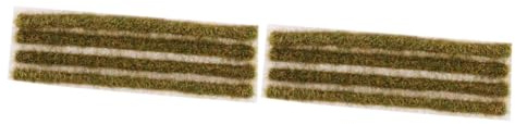 Gadpiparty 2 Ensembles Modèle de Terrain Grass Miniatures d'herbe Faux Vert synthétique Gras de réaliste Modèle Miniature décor de modèle de Gazon Artificiel Plastique