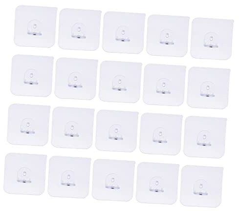 NUOBESTY 50 pièces Pegs de Support pour Étagères sans Percement Adhésives Fixation Sécurisée pour Cloisons de Meubles et Rangements de Placard