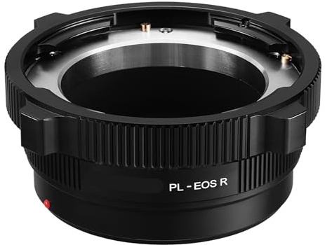 Lens Adapters, Adattatore for montaggio obiettivo fotocamera PL-E PL-L PL-EOS R da PL a, compatibile con fotocamere Canon Sony E/NEX EOS RF LUMIX L,For photography(Camera EOS R)