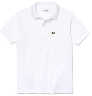 Lacoste PJ2909 Polo, White, 1 Anno Unisex-Bambini e Ragazzi