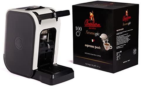 Barbera Caffè Macchina a Cialde Spinel “Ciao” + Aromagic 200 Cialde Compostabili – Sistema ESE - 2 box da 100 – Idea Regalo