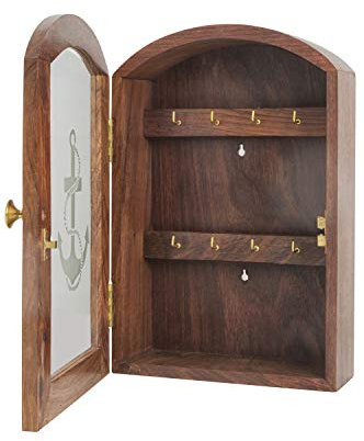 mare-me Holz Schlüsselkasten Anker