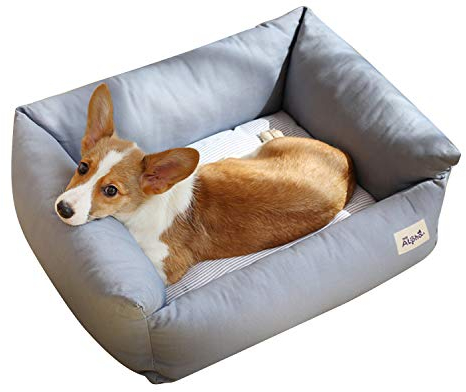 PETCUTE Hundebett Katzenbett Waschbar Hundebetten Flauschig Hundekissen Orthopaedic hundekörbchen für Grosse Mittlere Kleiner Hunde