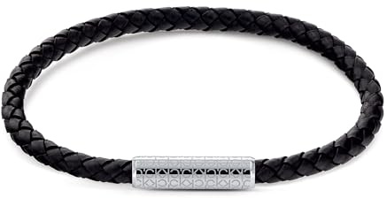 Calvin Klein Geflochtenes Lederarmbämder für Herren Kollektion WRAPPED & BRAIDED