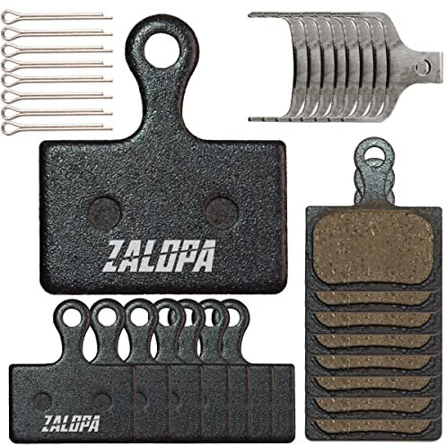 ZALOPA Bremsbeläge für Scheibenbremsbeläge Shimano Ultegra K02Ti K03Ti K04S MX K04Ti BR R8070 F, DURA-ACE R9150 Serie, ULTEGRA R8050 Serie, GRX 11 Speed, GRX 10 Speed, Off-Road/Road