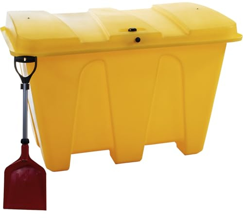 eurokraft | Streugutbehälter | Inhalt 500 l | Gelb