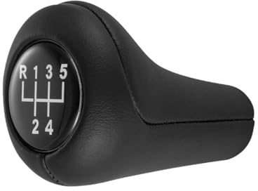 Viviance 5/6-Gang-Schaltknauf kompatibel mit BMW E34 E36 E38 E39 E46 E53 E60 E61 E63 E64 E83 E90 E91 E92 E93-5 Geschwindigkeiten
