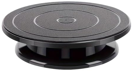 Cake Turntable Cake Plate Rotatable Cake Plate 27cm Rotating Cake Plate Versatile Cake Accessories for Cake Decoration Painting Sculpture and Model Making