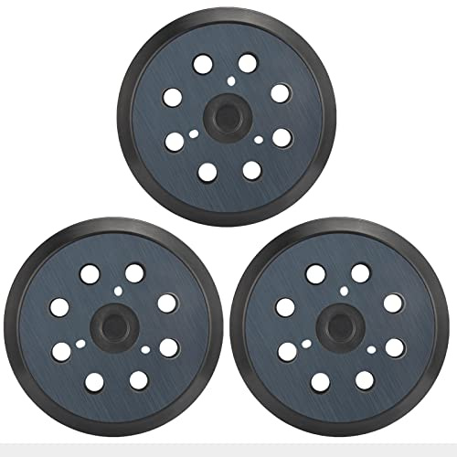 Gnellkoor Almohadillas de repuesto para lijadora orbital Makita BO5010 BO5030K BO5031K BO5041K, 3 unidades
