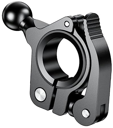 TOPBATHY Support Téléphone Aluminium pour Guidon de Base à Tête Sphérique pour Mobile et Caméra