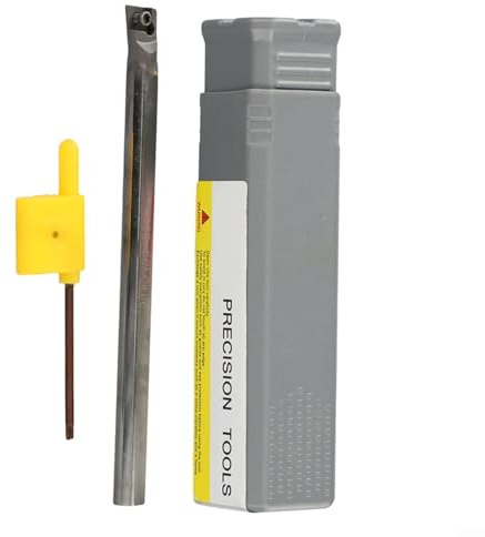 C08K-SCLCR06 Solid Carbide Lathe Turning Tool Holder 125mm Internal Boring Bar For CCMT0602 Insert 8mm Shank Diameter Metal Machining