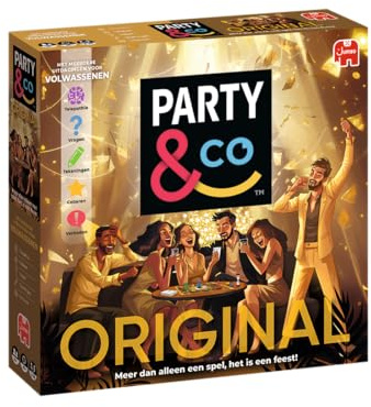 Jumbo Party & Co. Original, Brettspiel Erwachsene, Partyspiel, Spiele für große Gruppen, Ab 14 Jahren