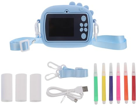 Mikinona Fotocamera Digitale Per Cartoni Animati Macchina Fotografica Con Stampa Digitale Con Pellicola Stampabile Con Stampa