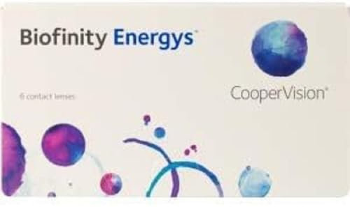 Cooper Vision Biofinity Energys, Monatslinsen weich, 6 Stück / BC 8.6 mm / DIA 14.0 mm / +8 Dioptrien